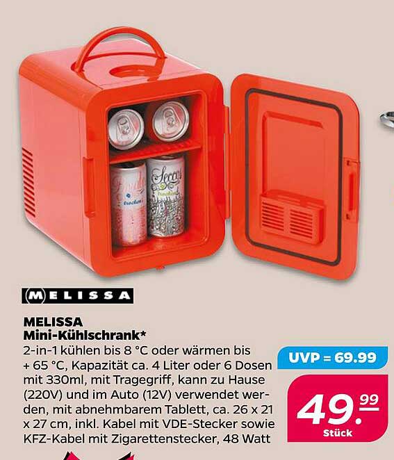 MELISSA Mini-Kühlschrank*