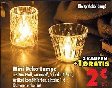 Mini Deko-Lampe