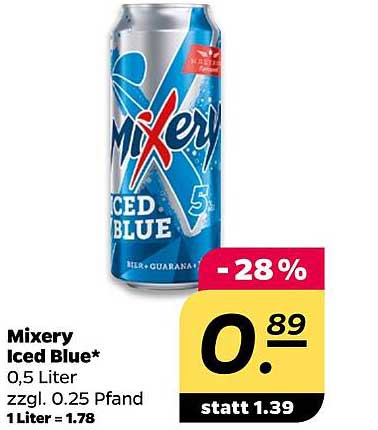 Mixery Iced Blue*