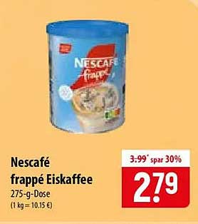 Nescafé frappé Eiskaffee