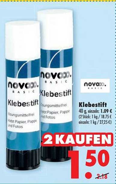 novoo BASIC Klebestift
