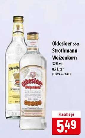 Oldesloer oder Strothmann Weizenkorn