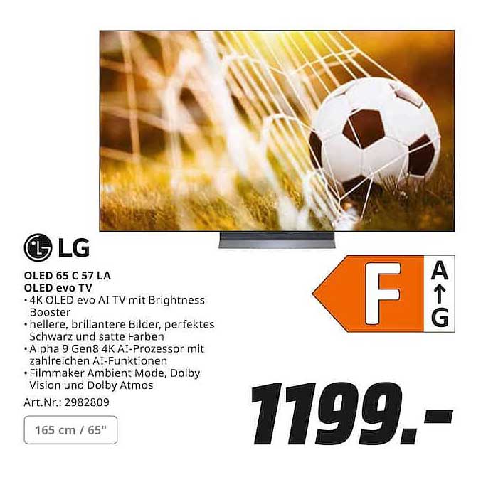 OLED 65 C 57 LA OLED evo TV