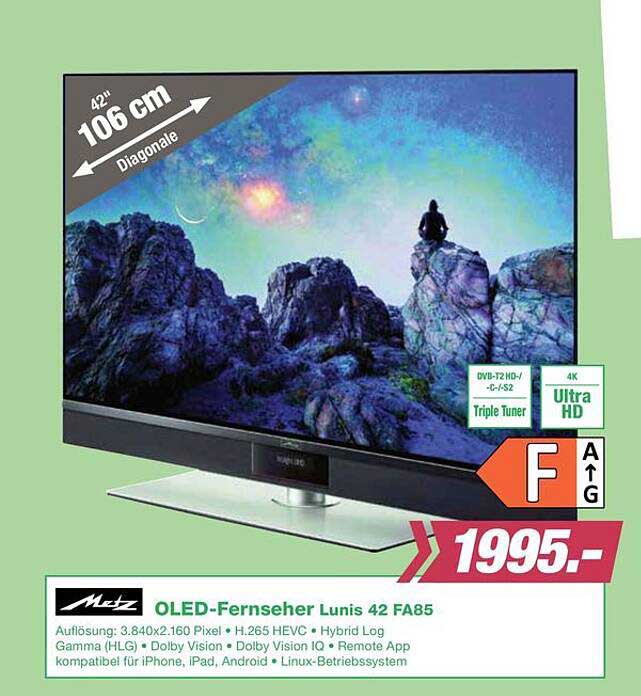 OLED-Fernseher Lunis 42 FA85