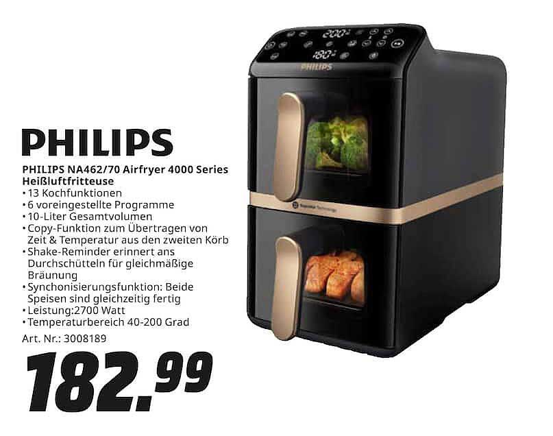 PHILIPS NA462/70 Airfryer 4000 Series Heißluftfritteuse