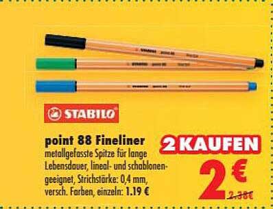 point 88 Fineliner