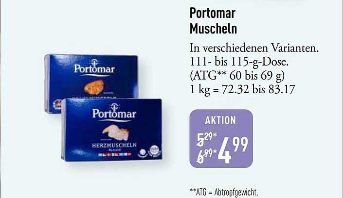 Portomar Muscheln