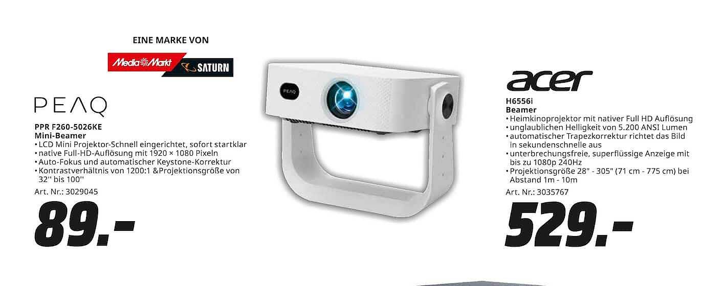 PPR F260-5026KE Mini-Beamer