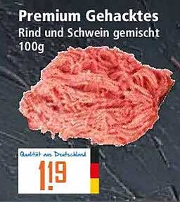 Premium Gehacktes Rind und Schwein gemischt 100g