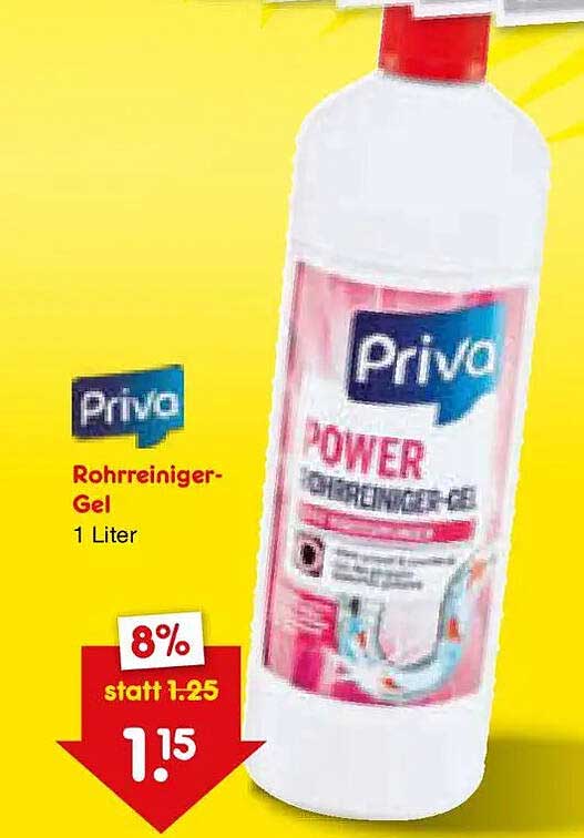 Priva Rohrreiniger-Gel 1 Liter