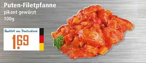 Puten-Filetpfanne pikant gewürzt 100g