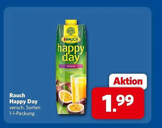 Rauch Happy Day versch. Sorten 1-l-Packung