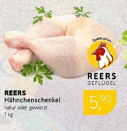 REERS Hähnchenschenkel natur oder gewürzt 1 kg
