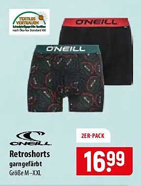 Retroshorts garngefärbt Größe M–XXL
