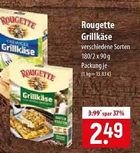 Rougette Grillkäse verschiedene Sorten