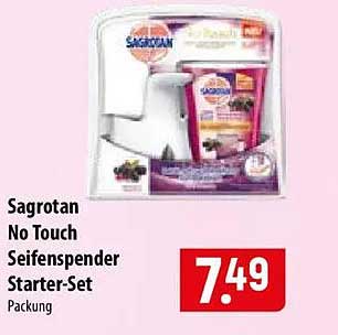 Sagrotan No Touch Seifenspender Starter-Set