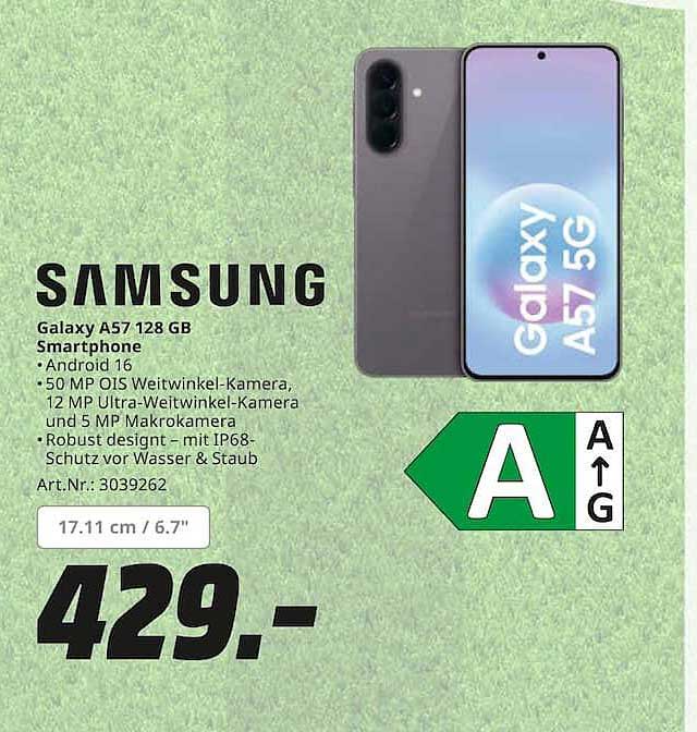 Samsung Galaxy A57 128 GB Smartphone