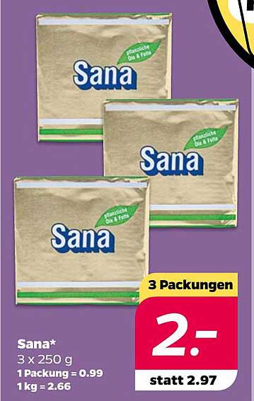 Sana* 3 x 250 g