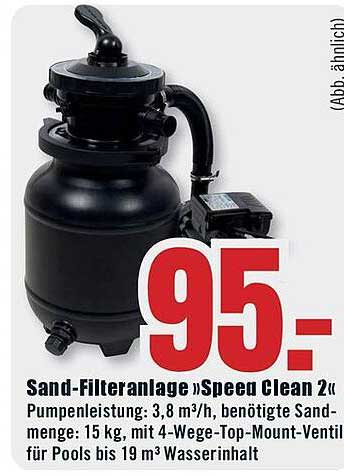 Sand-Filteranlage »Speed Clean 2«