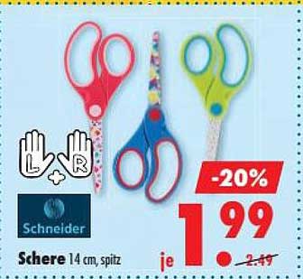 Schere | 14 cm, spitz