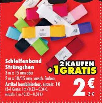 Schleifenband Sträußchen