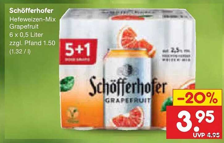 Schöfferhofer Hefeweizen-Mix Grapefruit
