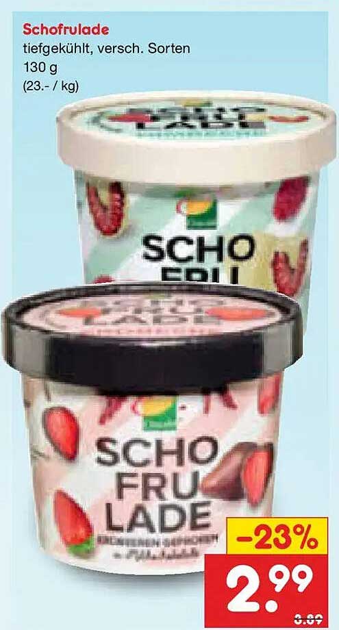 Schofrulade tiefgekühlt, versch. Sorten 130 g