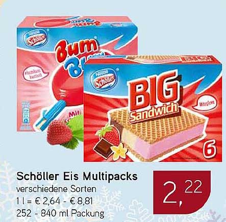 Schöller Eis Multipacks