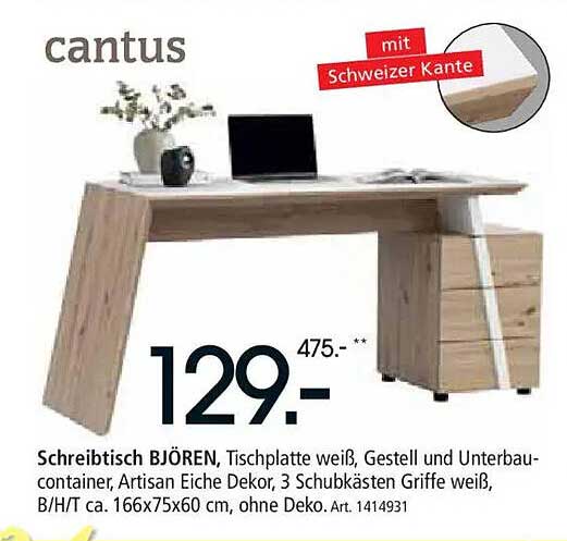 Schreibtisch BJÖREN