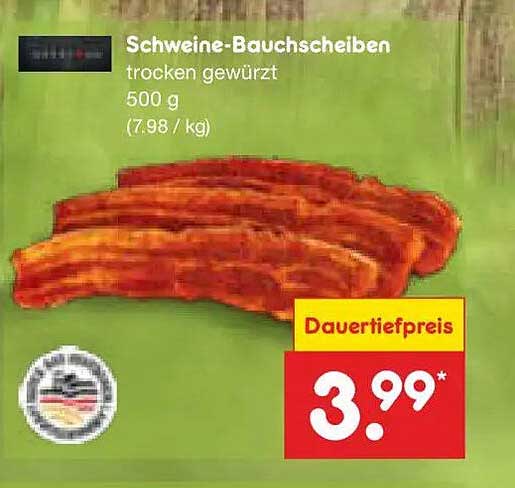 Schweine-Bauchscheiben