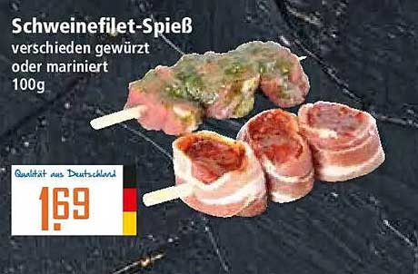 Schweinefilet-Spieß