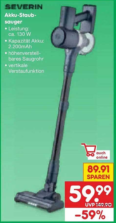 SEVERIN Akku-Staubsauger