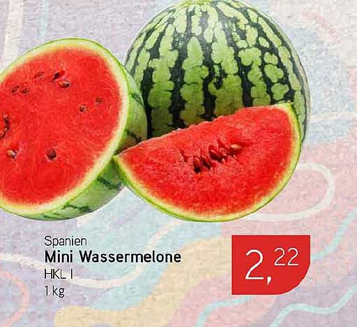Spanien Mini Wassermelone HKL I 1 kg