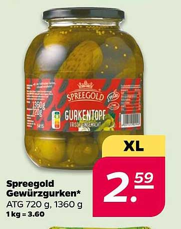 Spreegold Gewürzgurken*