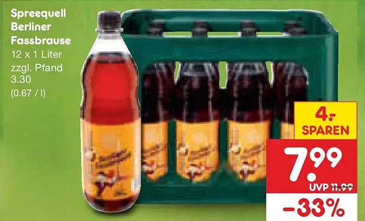 Spreequell Berliner Fassbrause