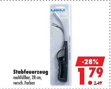 Stabfeuerzeug