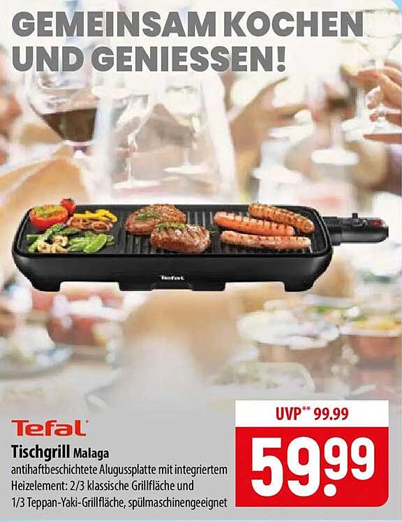 Tefal Tischgrill Malaga