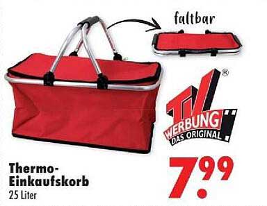 Thermo-Einkaufskorb 25 Liter