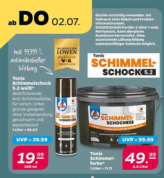 Tonis Schimmelschock 5.2 weiß*