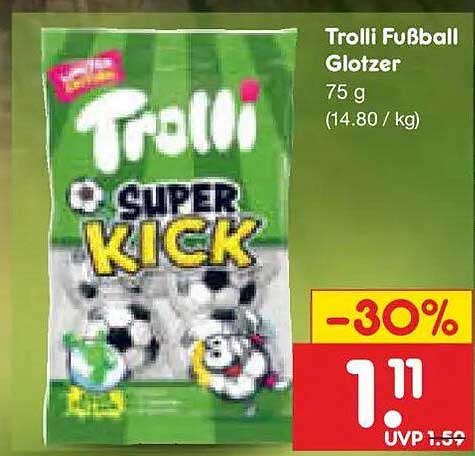 Trolli Fußball Glotzer