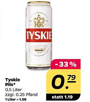 Tyskie Pils*