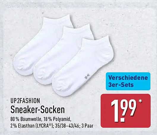 UP2FASHION Sneaker-Socken