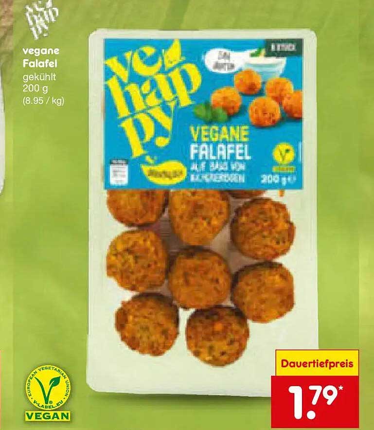 vegane Falafel gekühlt 200 g (8.95 / kg)
