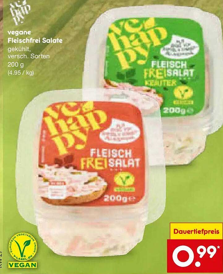 vegane Fleischfrei Salate
