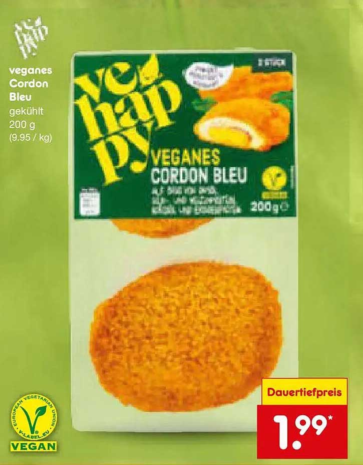 Veganes Cordon Bleu