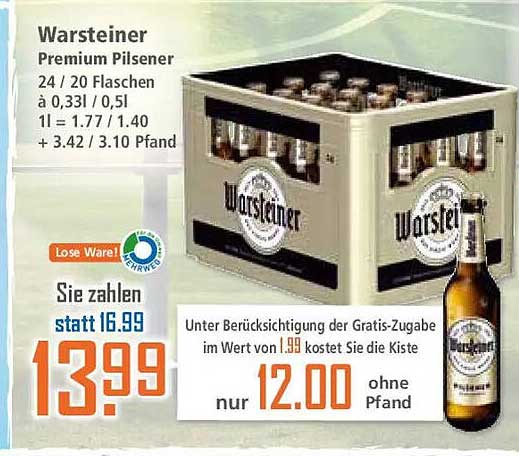 Warsteiner Premium Pilsener