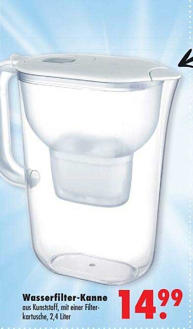Wasserfilter-Kanne