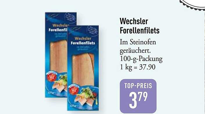 Wechsler Forellenfilets