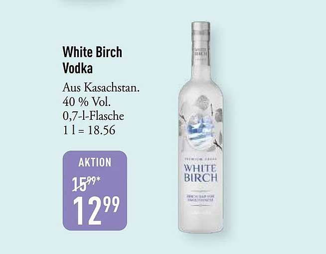 White Birch Vodka