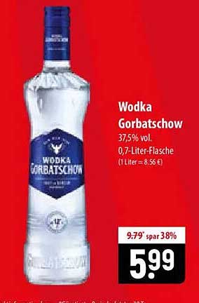 Wodka Gorbatschow